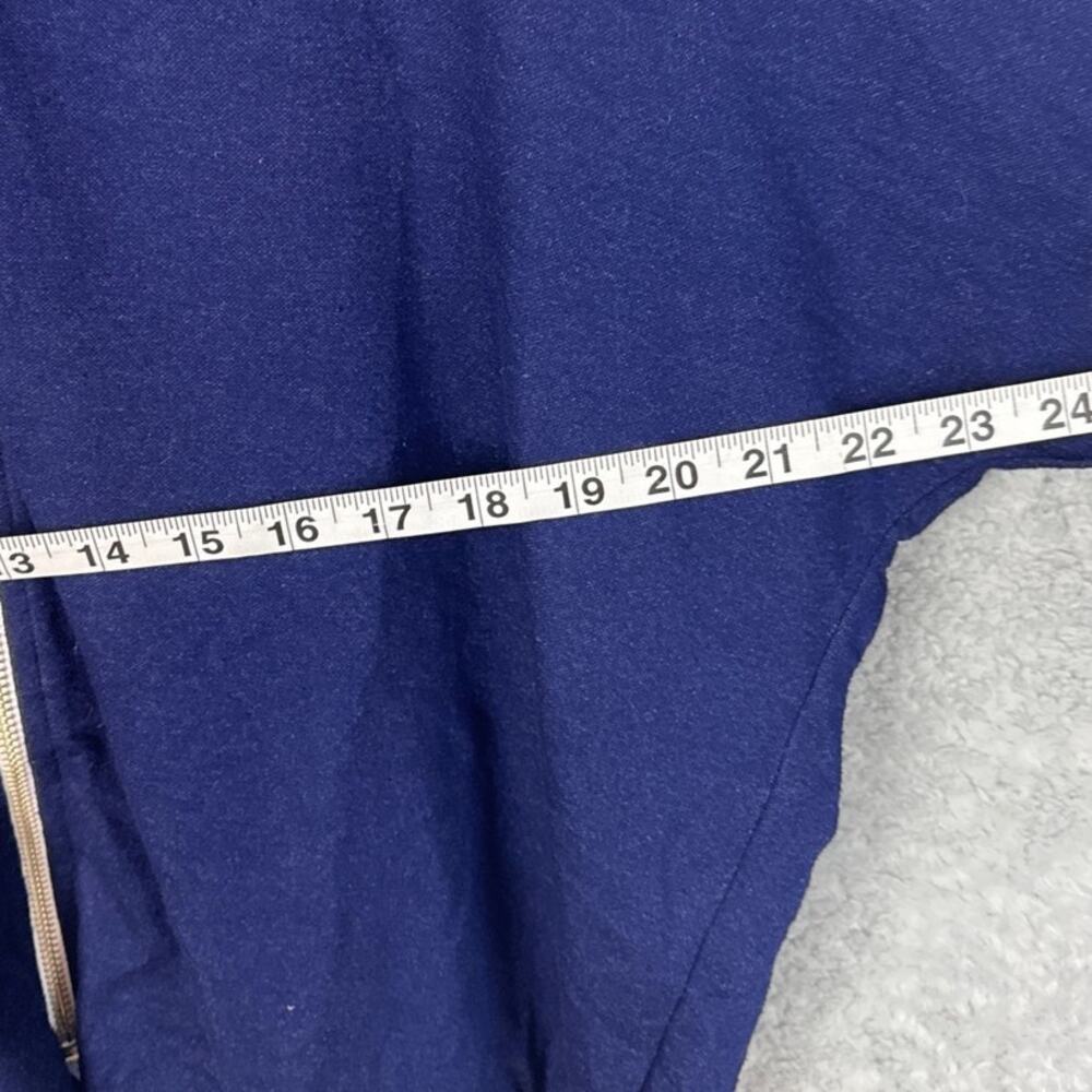 Michael Lauren Sullivan Hoodie Blue White SZ M NWT Athleisure Relaxed Oversized - Picture 6 of 11